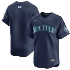 Seattle Mariners Road Limited Jersey Navy
