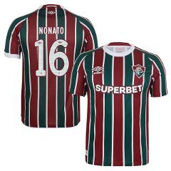 Fluminense Nonato 16 Home 2025-26 Jersey  Red Green