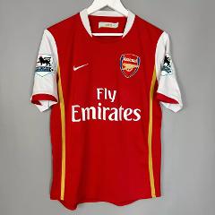 Thierry Henry #14 Arsenal 2006-07 Home Retro Jersey  Red