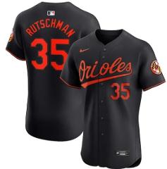 Adley Rutschman Baltimore Orioles Elite Jersey Black