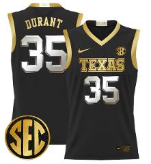 Kevin Durant Jersey #35 Texas Longhorns 2024 Lightweight Baske...