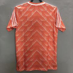 Netherlands 1988 Home Retro Jersey  Men Orange