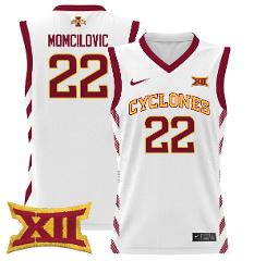 Milan Momcilovic Jersey #22 Iowa State 2024 Lightweight Basket...