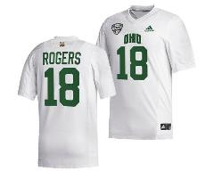 Armani Rogers Jersey #18 Ohio Bobcats College Football Uniform...
